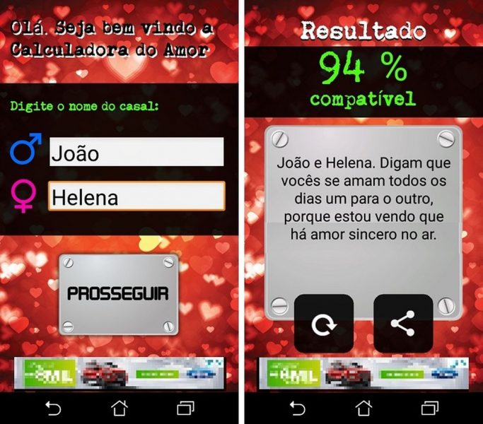 Calculadora do Amor: conheça cinco aplicativos para baixar no celular