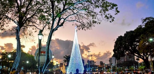Luciano Cartaxo lança iluminação natalina da Capital