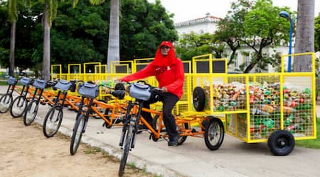 bicicletas de carga para catadores