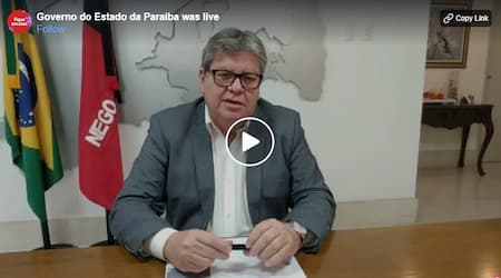 Governador anuncia medidas econômicas