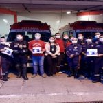 Presidente do CorenPB entrega máscaras