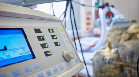 6 ventiladores pulmonares