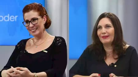 Carla Zambelli e Bia Kicis
