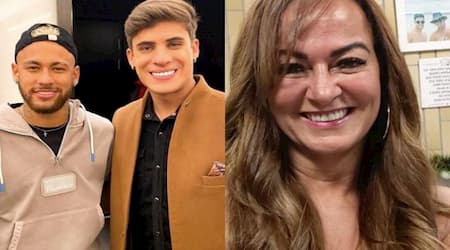 Neymar xinga o namorado da mãe