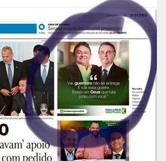 Imprensa nacional diz que pré-candidato de JP tenta ‘cavar’ apoio de Bolsonaro