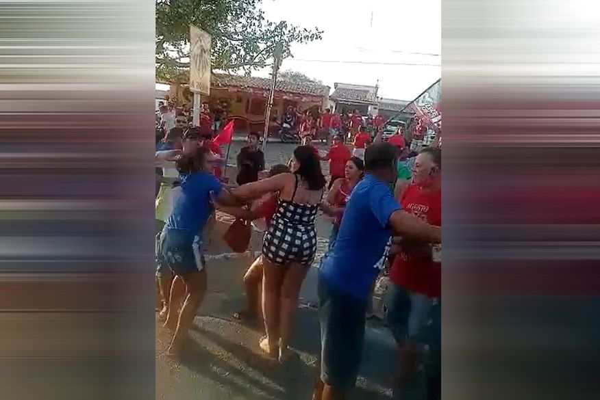 Confusão: polícia é acionada após briga generalizada entre eleitores na cidade de Santa Luzia