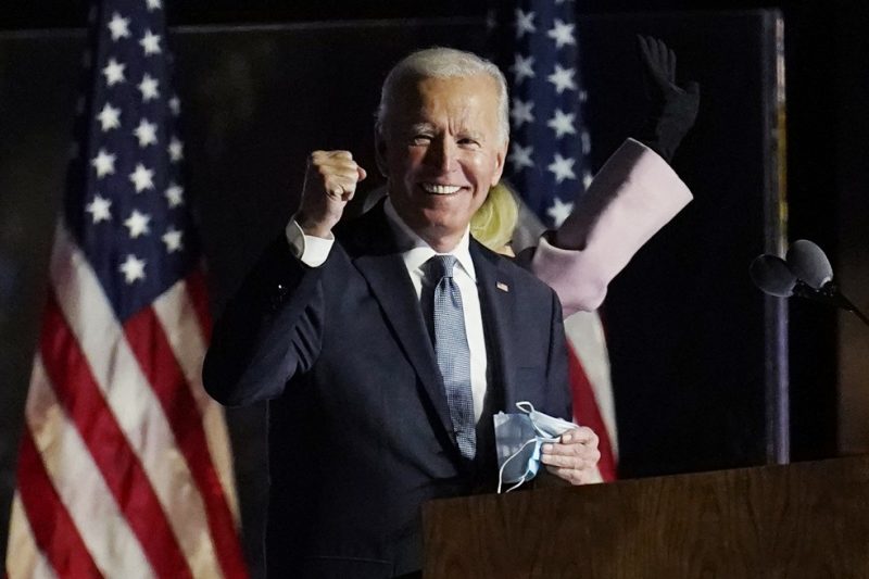 ‘Serei um presidente para todos os americanos’, diz Biden após vitória