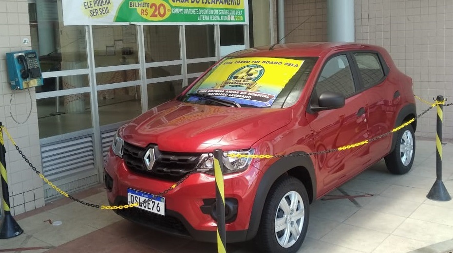 Hospital Napoleão Laureano sorteia carro 0km no dia 30