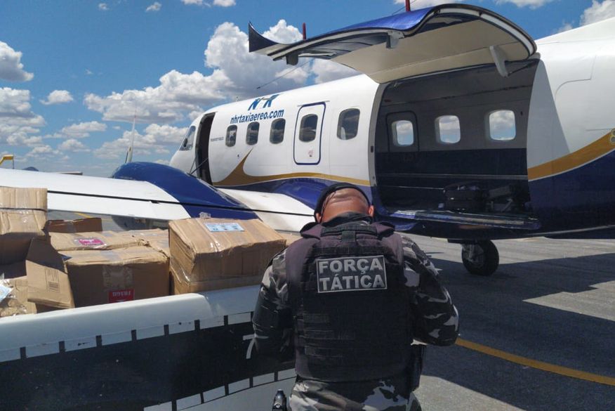 Aeronave com mais de 1 tonelada de cocaína é interceptada no Sertão da Paraíba