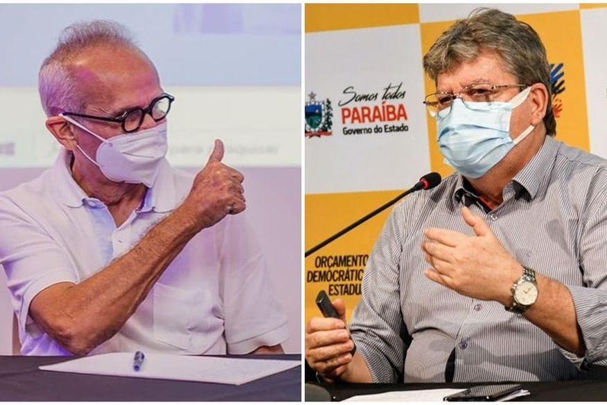 Cícero Lucena e João Azevêdo se reúnem pela primeira vez após posse do prefeito de João Pessoa