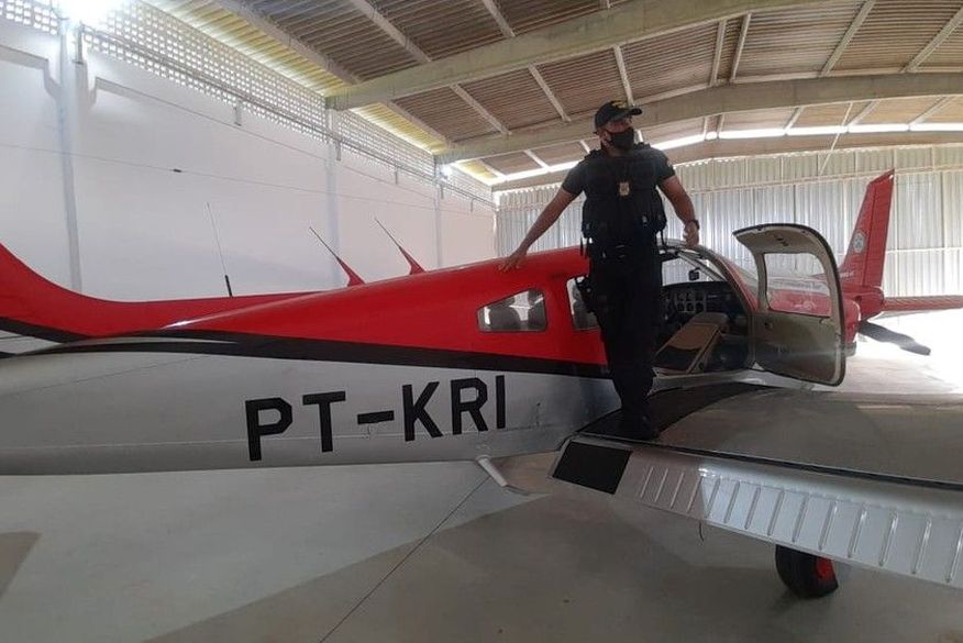 Aeronave é apreendida em Santa Rita durante operação de combate ao tráfico de drogas e lavagem de dinheiro