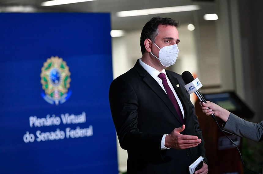 Primeira reunião da CPI da Covid será presencial para eleição de presidente, diz Pacheco
