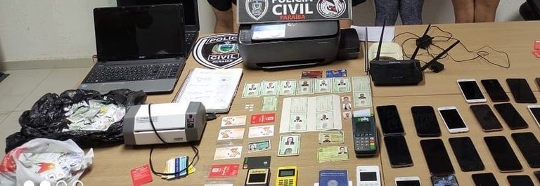 Grupo que falsificava documentos e aplicava golpes é preso na PB