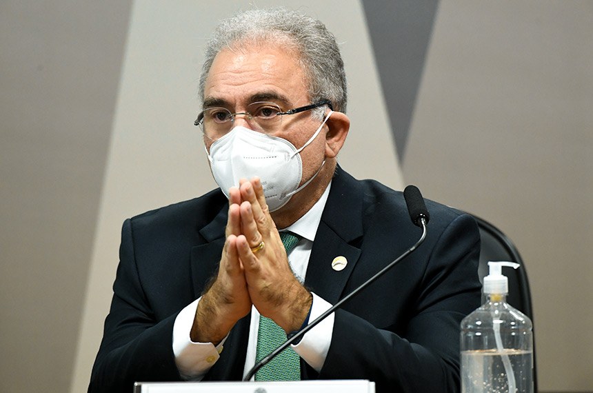 CPI pode reconvocar ministro Queiroga e investigar fala sobre ‘guerra química’