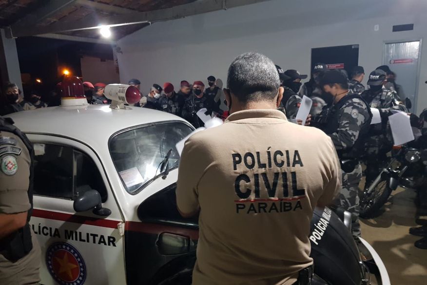 Sete pessoas são presas durante operação da Polícia Civil em Condado e mais dois municípios da Paraíba