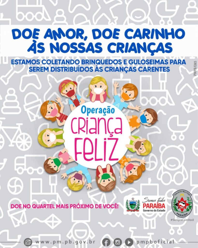 OPERAÇÃO CRIANÇA FELIZ 2021