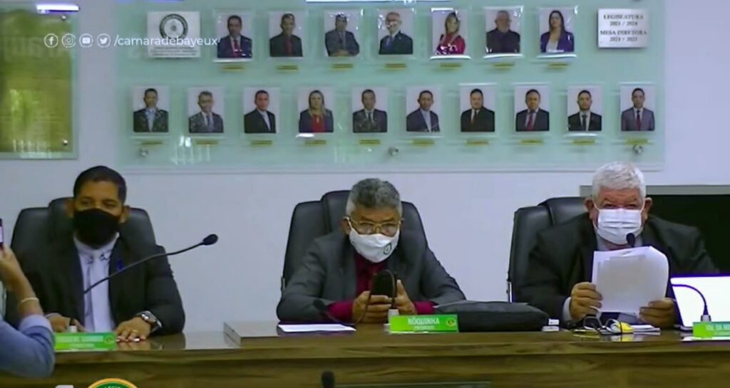 Vereadores aprovam exigência do comprovante de vacinação para servidores de Bayeux e questionam reajuste da Cagepa