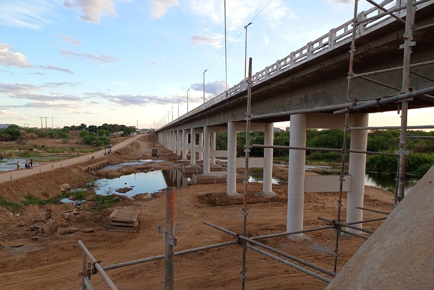 Ponte de São Bento sobre o Rio Piranhas, na Paraíba, será interdita para execução de serviços estruturais