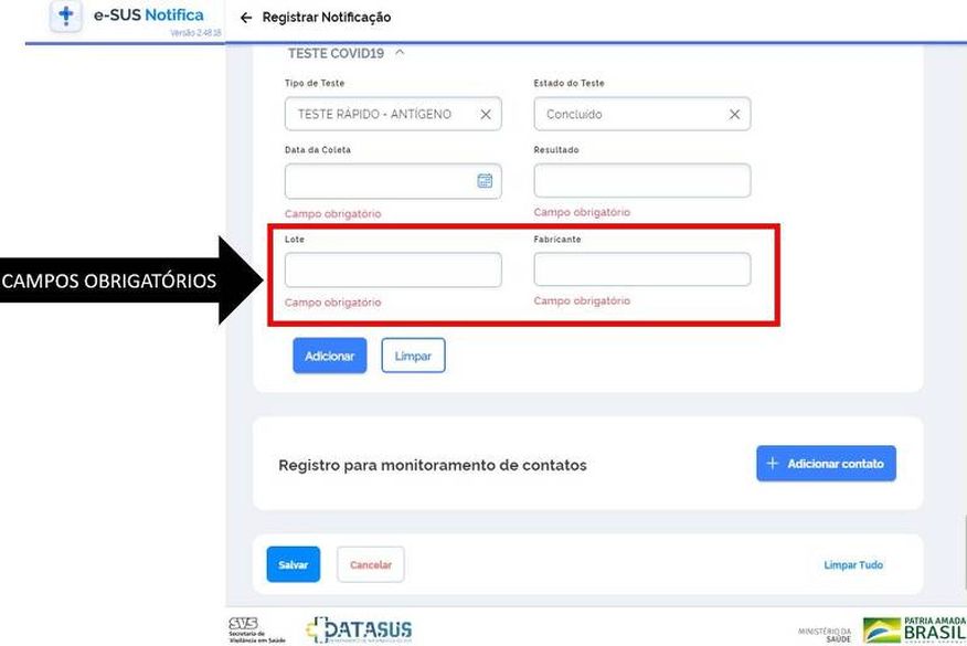 Saúde gera apagão de casos de Covid ao mudar regra para notificação
