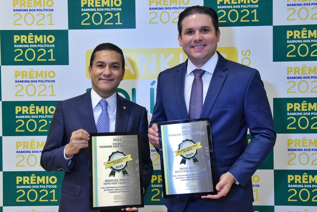 Hugo Motta e Marcos Pereira estão entre os 15 melhores deputados do país