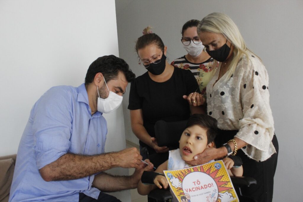 Prefeitura de São Bento começa Vacinação Infantil Contra a Covid – 19 em crianças de 05 a 11 anos
