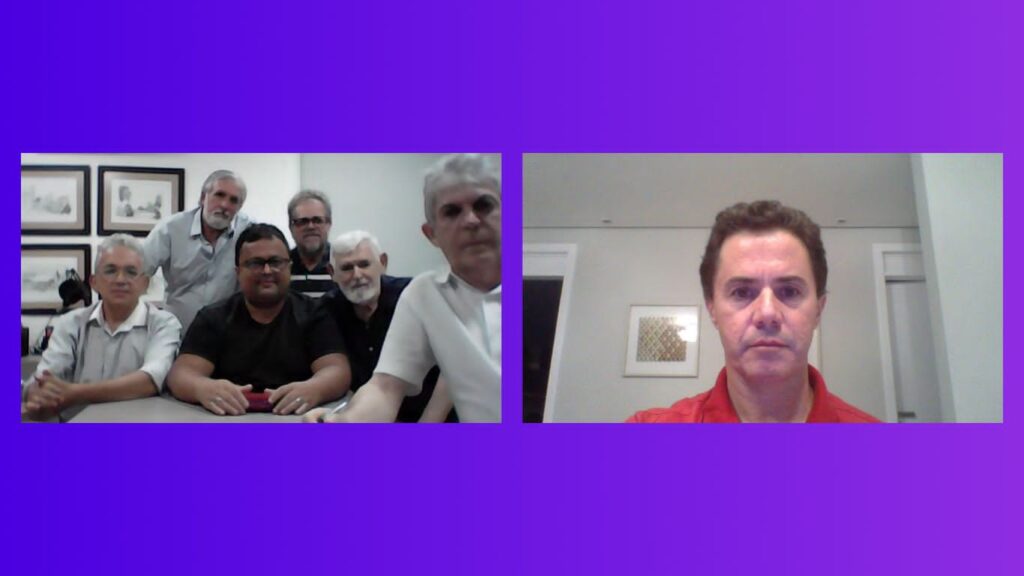 Veneziano participa de reunião remota com o PT da Paraíba e discute temas políticos nacionais e locais