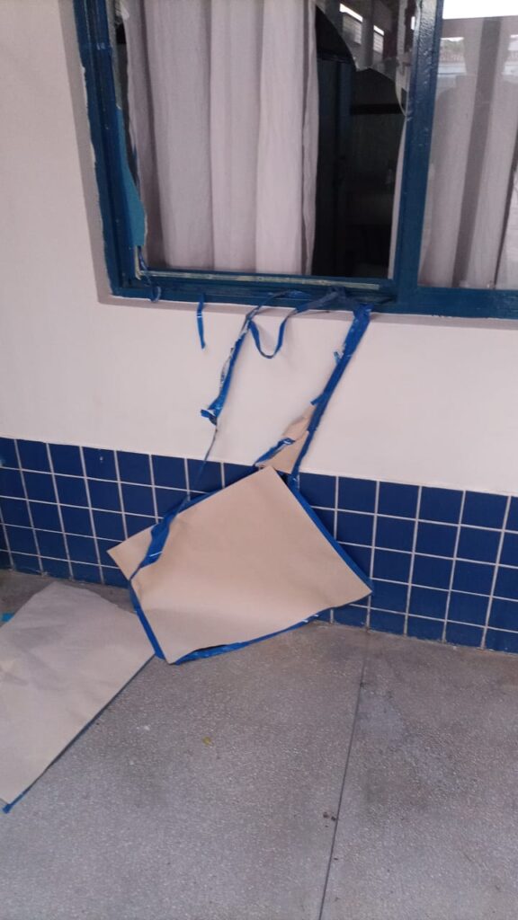 Ladrões invadem Creche de São Bento, levam equipamentos de segurança e provocam falta de energia na entidade educacional