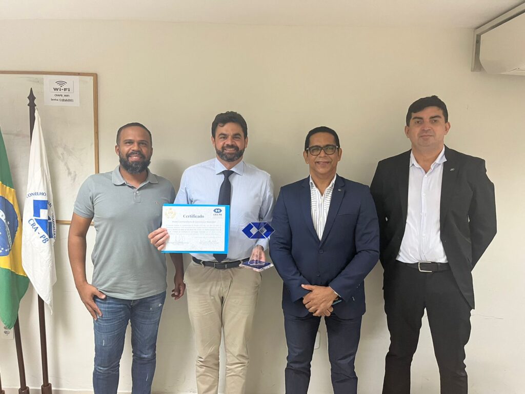 Prefeito de São Bento é premiado por alcançar melhor índice de Governança Municipal em 2022