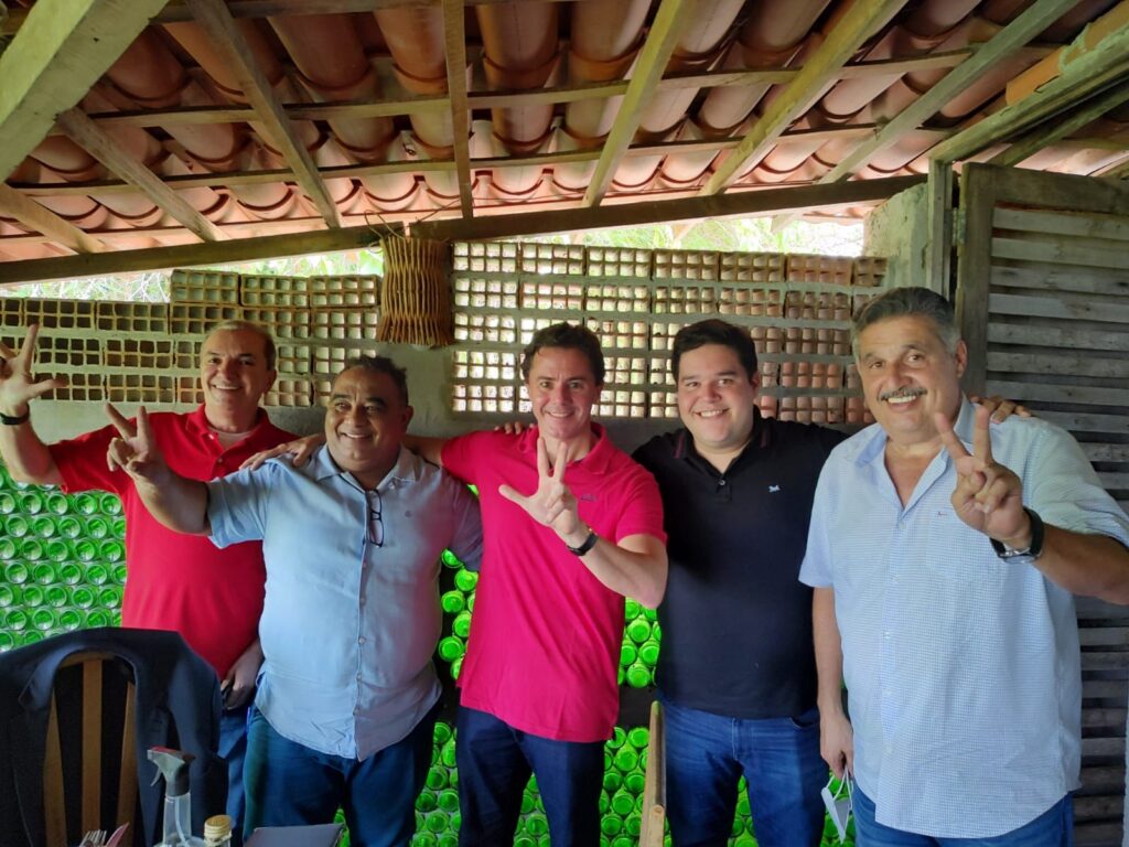 Veneziano anuncia filiação de Arnaldo e Anderson Monteiro ao MDB e destaca fortalecimento da legenda para as eleições 2022