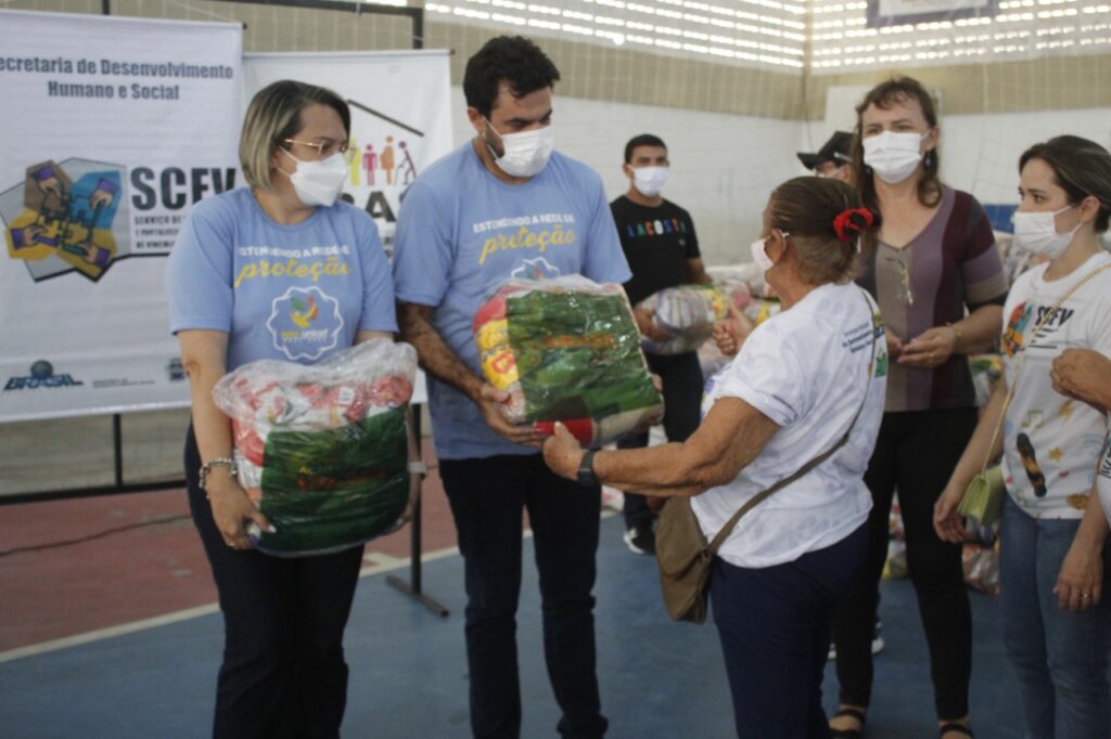 Prefeitura de São Bento entrega quase 650 Cestas Básicas a Famílias Beneficiárias do Programa Criança Feliz