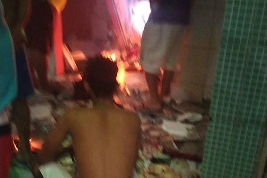 Bandidos explodem agência bancária em Massaranduba, na Paraíba
