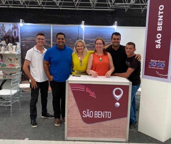 Município de São Bento participa da maior Feira de Turismo da Paraíba e se destaca no evento