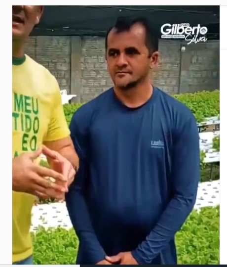 Agricultor de São Bento desenvolve cultivo de hortaliças com hidroponia vendo vídeos do youtube