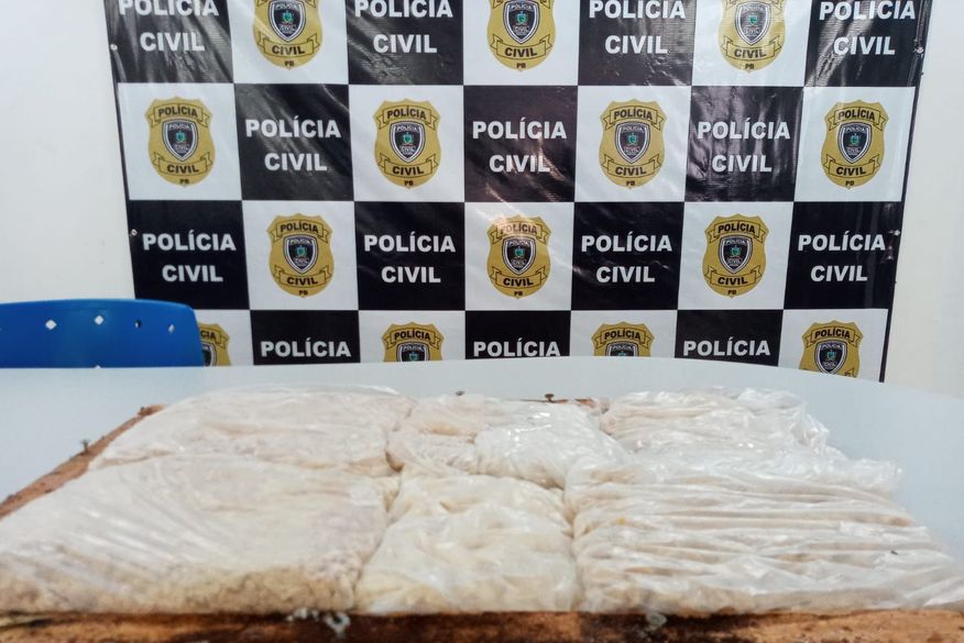 Polícia Civil apreende caixote com 9 kg de crack avaliado em R$ 200 mil de Rondônia para João Pessoa