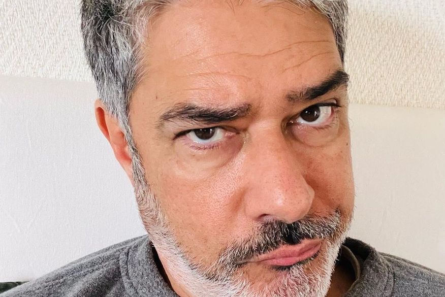 William Bonner testa positivo para Covid-19: ‘Cai minha invencibilidade’