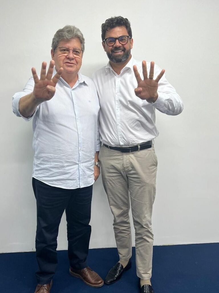 Em reunião com João Azevêdo, Jarques Lúcio anuncia obras de pavimentação asfáltica em São Bento