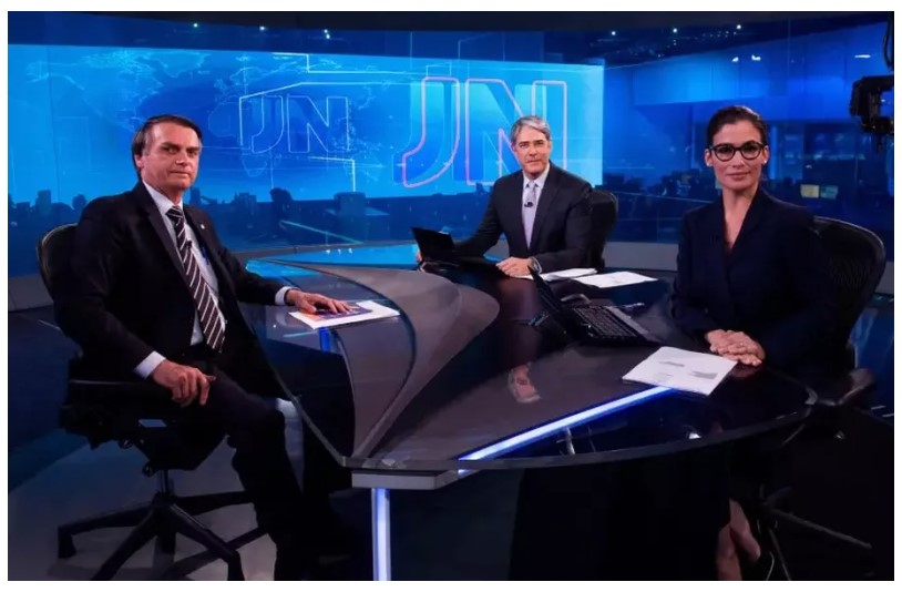 Bolsonaro abre série de entrevistas dos candidatos a presidente ao Jornal Nacional
