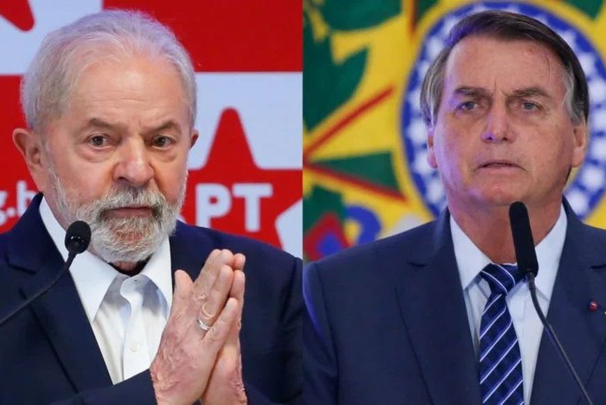 Pesquisa Ipec: Lula tem 44% e Bolsonaro 32% no 1° turno de 2022