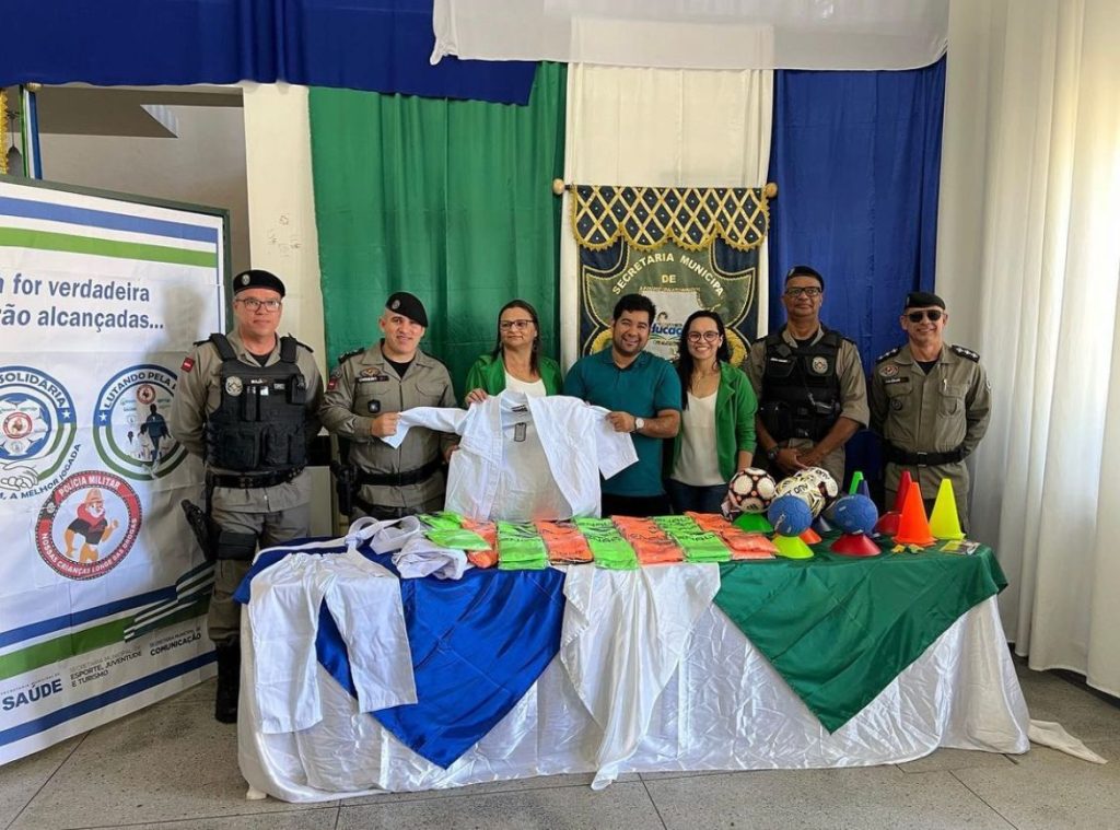 3° BPM Implementa projetos de prevenção por meio de práticas esportivas para crianças e adolescentes de Teixeira