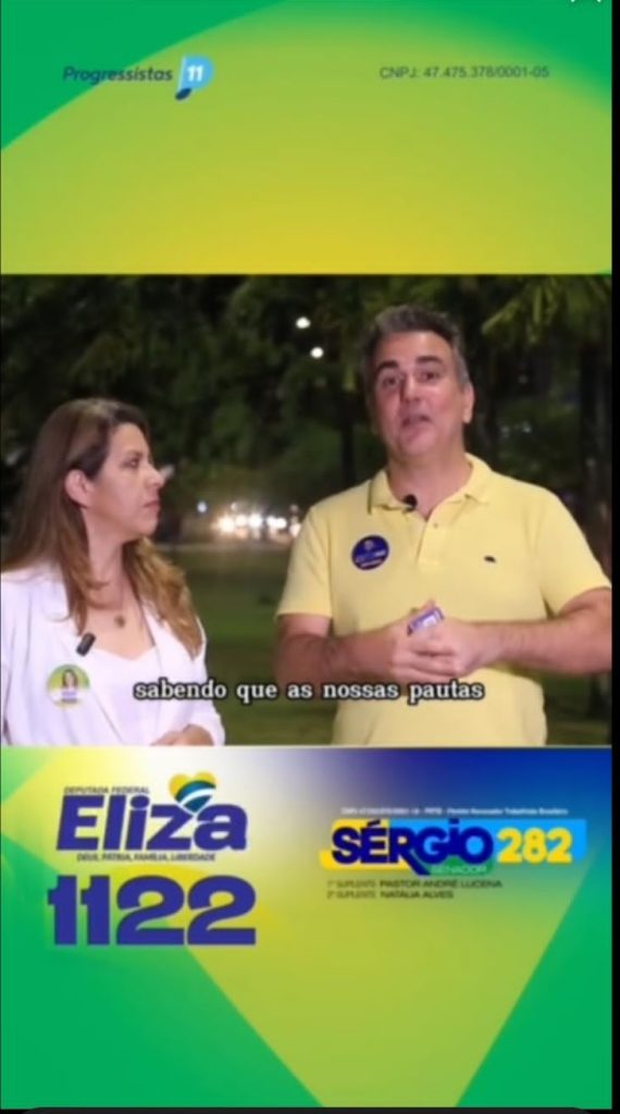 Eliza diverge do PP, dispensa Pollyanna e deve anunciar voto em Sérgio Queiroz para o Senado