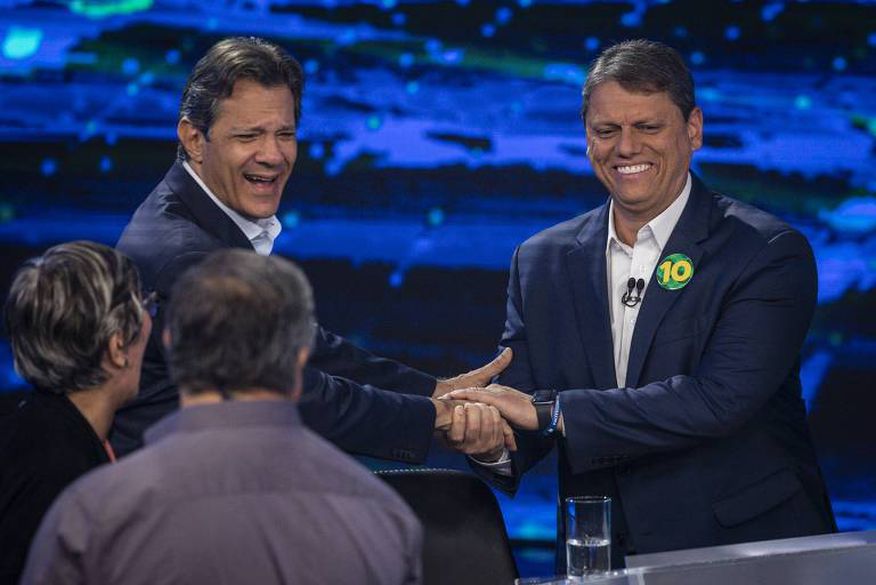 Record cancela debate entre Tarcísio e Haddad alegando problema de agenda