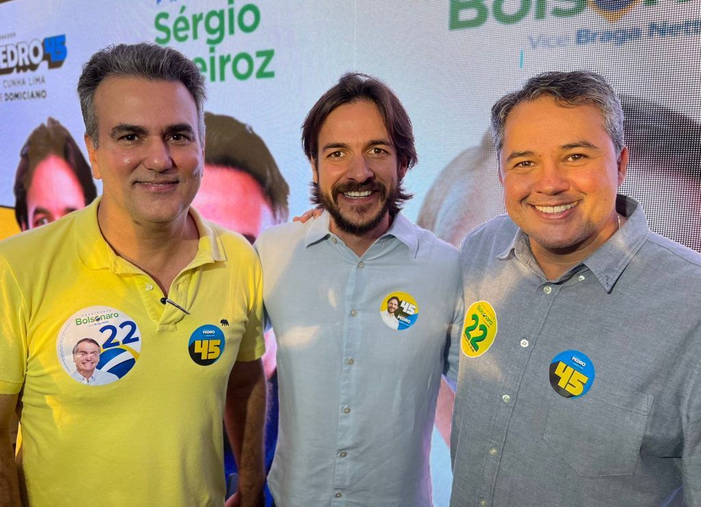 Senador eleito, Efraim celebra apoio de Sérgio Queiroz a Pedro: “Soma muito na nossa caminhada”