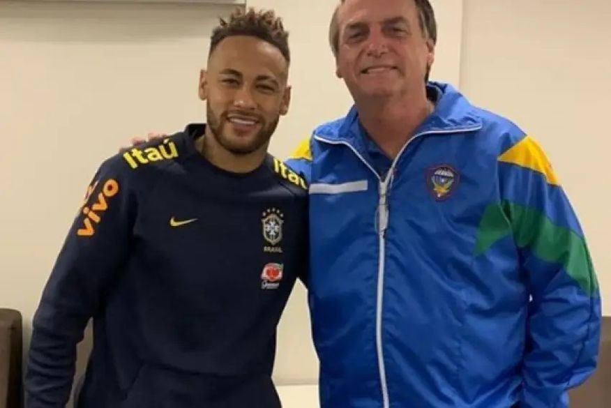 Neymar pretende dar presente a Jair Bolsonaro se a Seleção conquistar o hexa