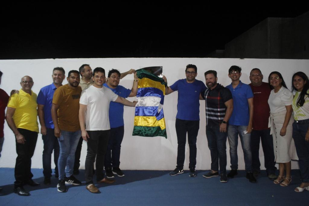 Prefeito de São Bento entrega amplo Complexo Esportivo com área de quatro mil e duzentos metros quadrados