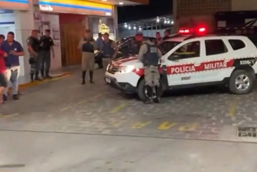 Susto: homem é preso após ameaçar atear fogo em posto de combustível na Paraíba