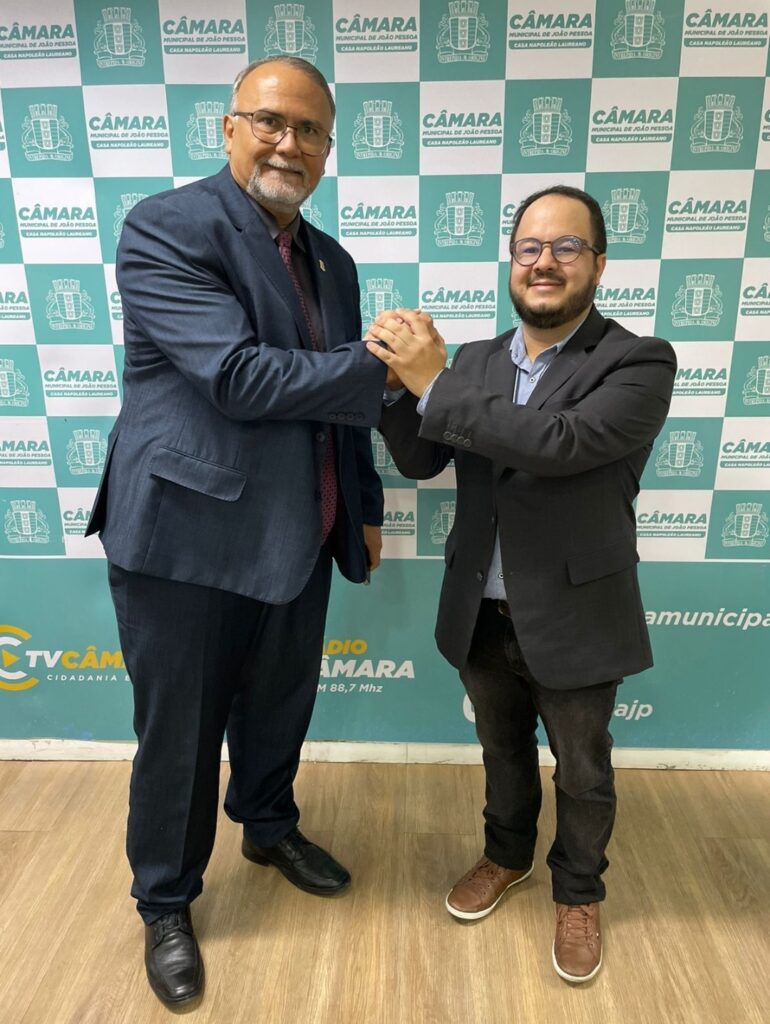 Vereador de João Pessoa fecha parceria com Pablo Fernandes visando as eleições de 2024