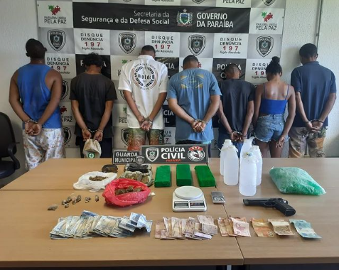 Suspeitos que fingiam ser flanelinhas para vender drogas são presos na PB