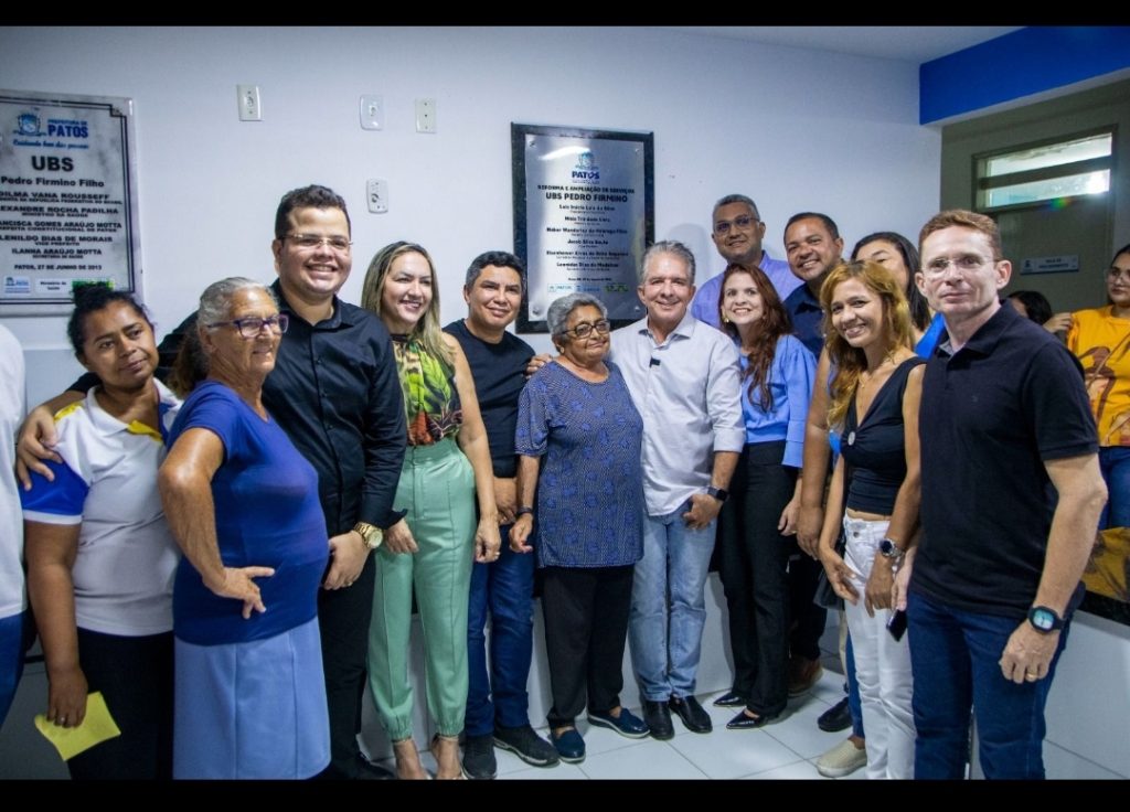 UBS Pedro Firmino é reinaugurada em Patos-PB com novos serviços e atendimento noturno