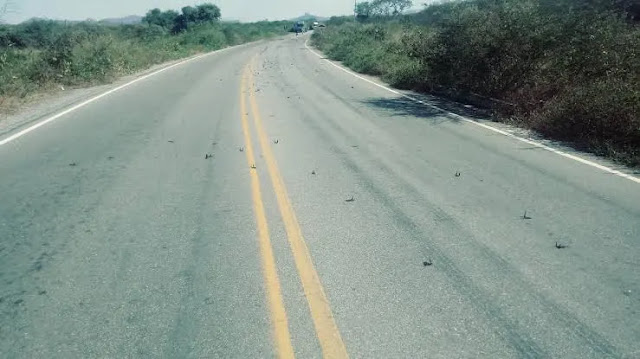 Capotamento na PB 325, próximo a Pombal, deixa uma pessoa morta