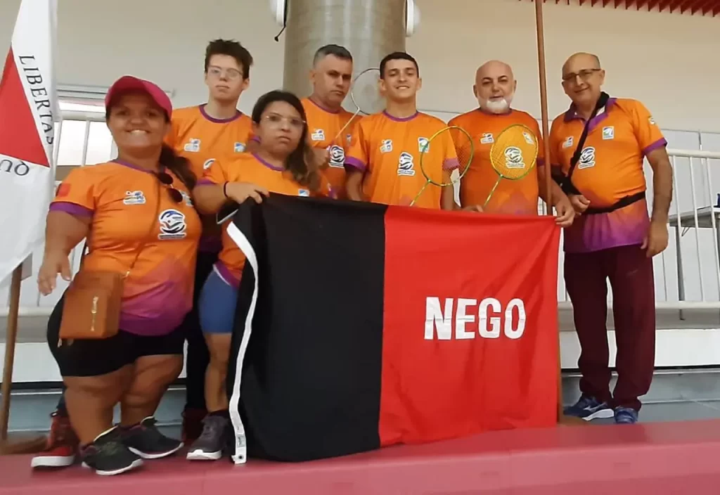 Paratletas da Associação Mãos Dadas de São Bento participaram do Campeonato Brasileiro de Parabadminton